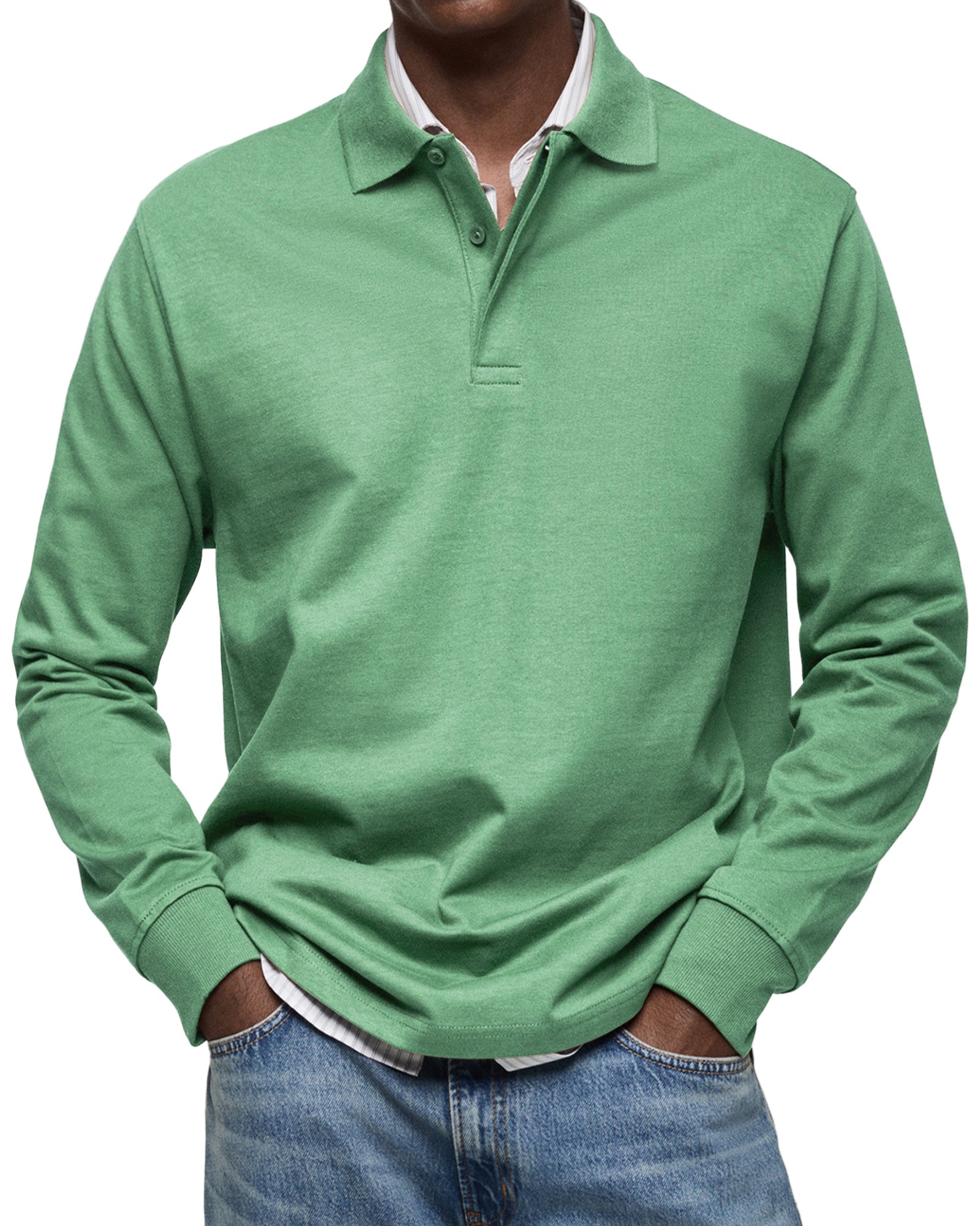 KOELMAN | POLO LUXE CON MANGAS LARGAS