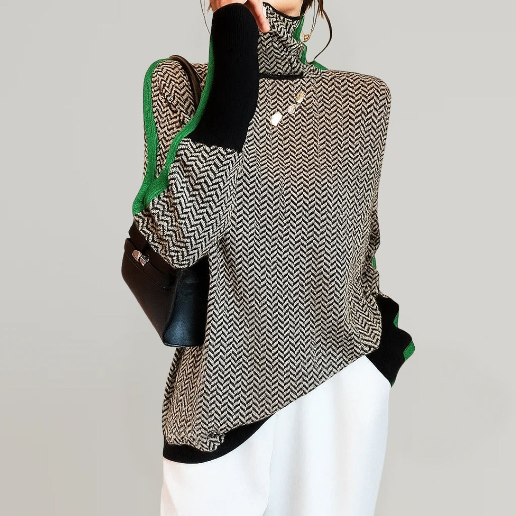 Elin | Suéter de cuello alto