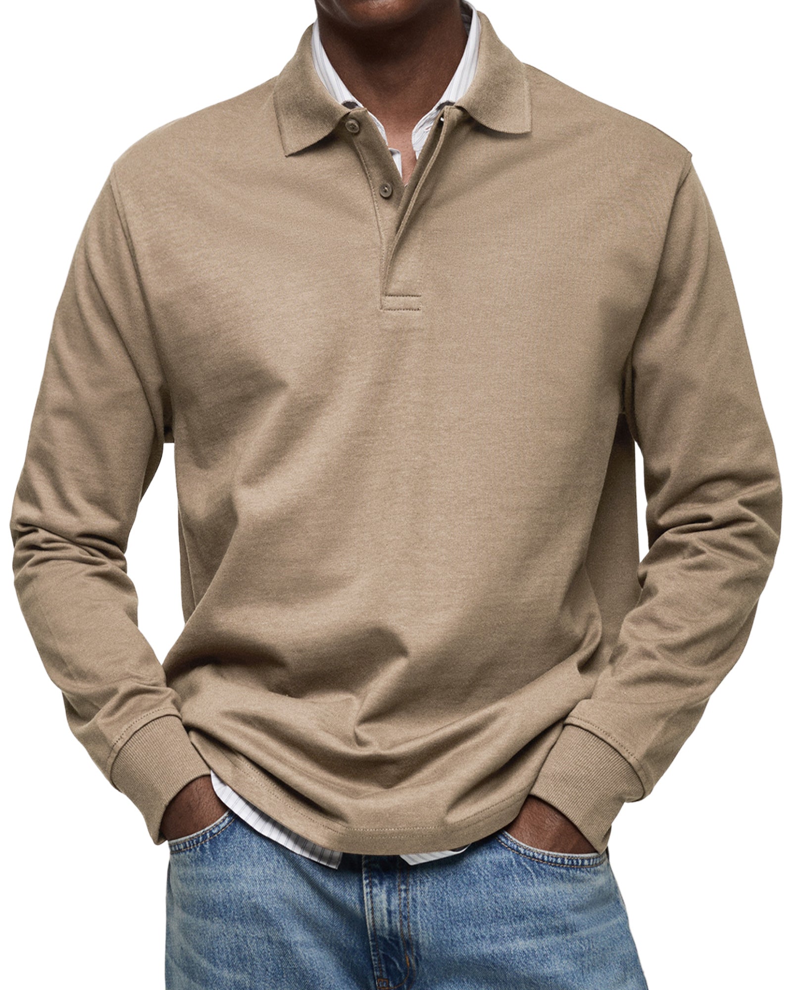 KOELMAN | POLO LUXE CON MANGAS LARGAS