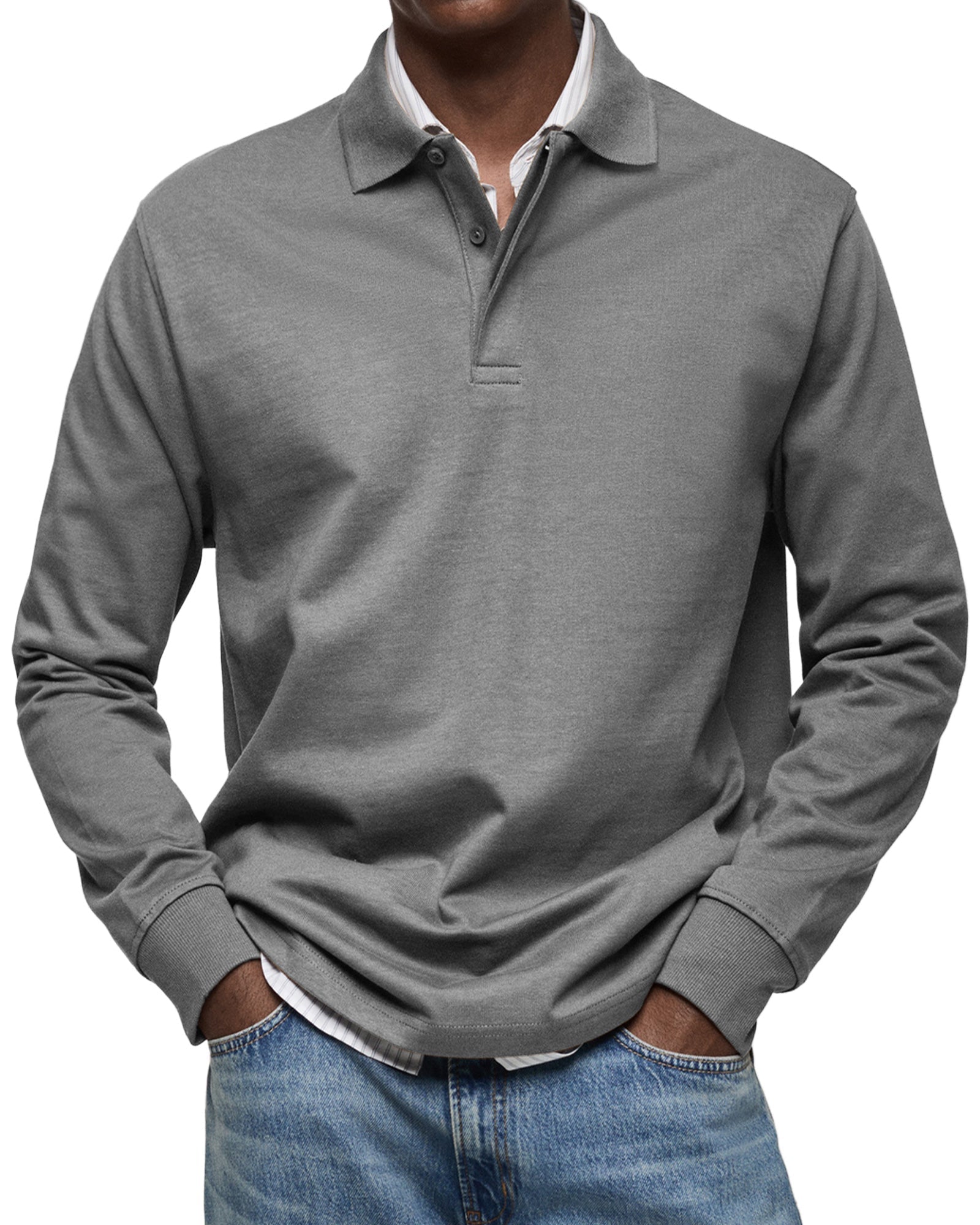 KOELMAN | POLO LUXE CON MANGAS LARGAS