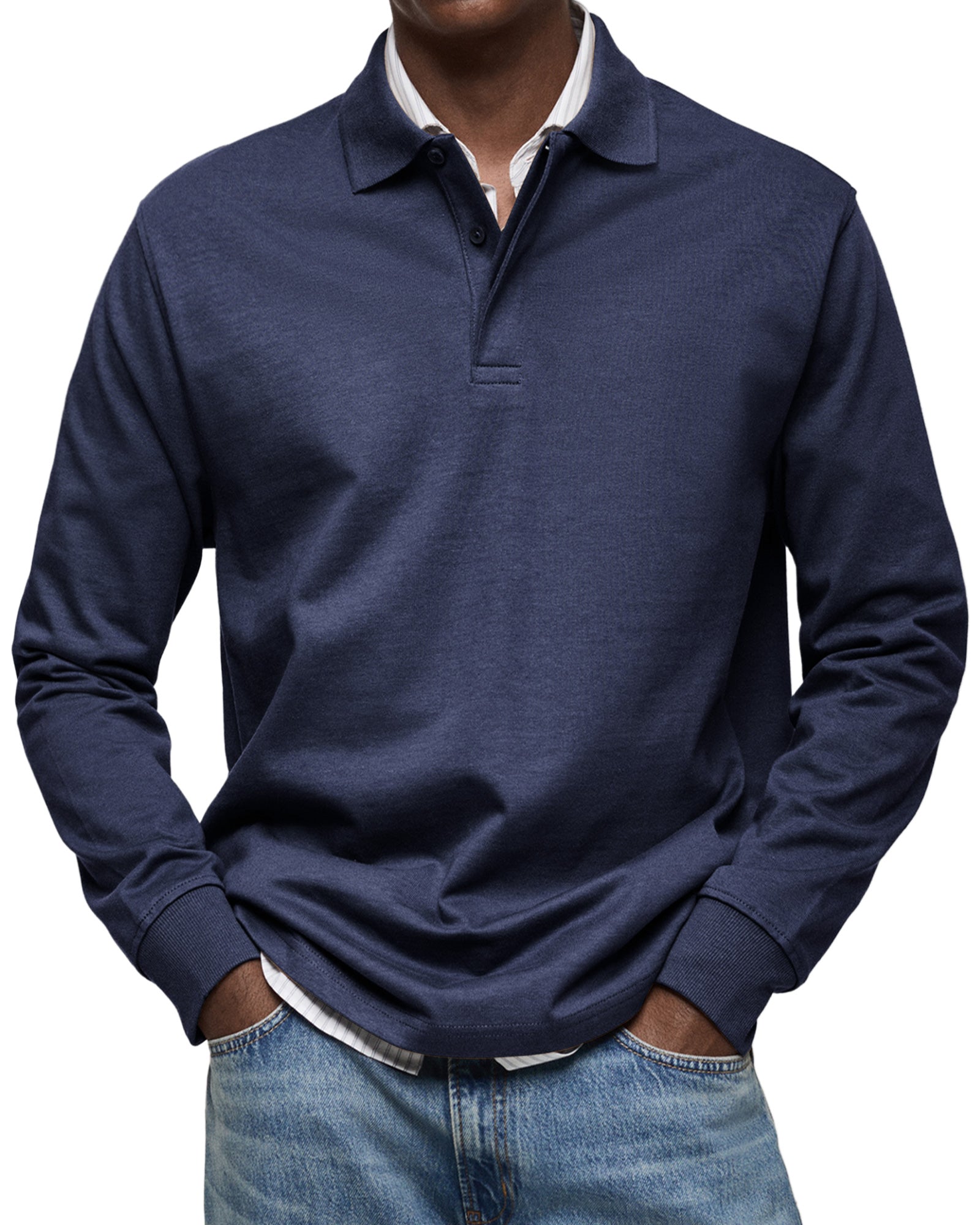 KOELMAN | POLO LUXE CON MANGAS LARGAS