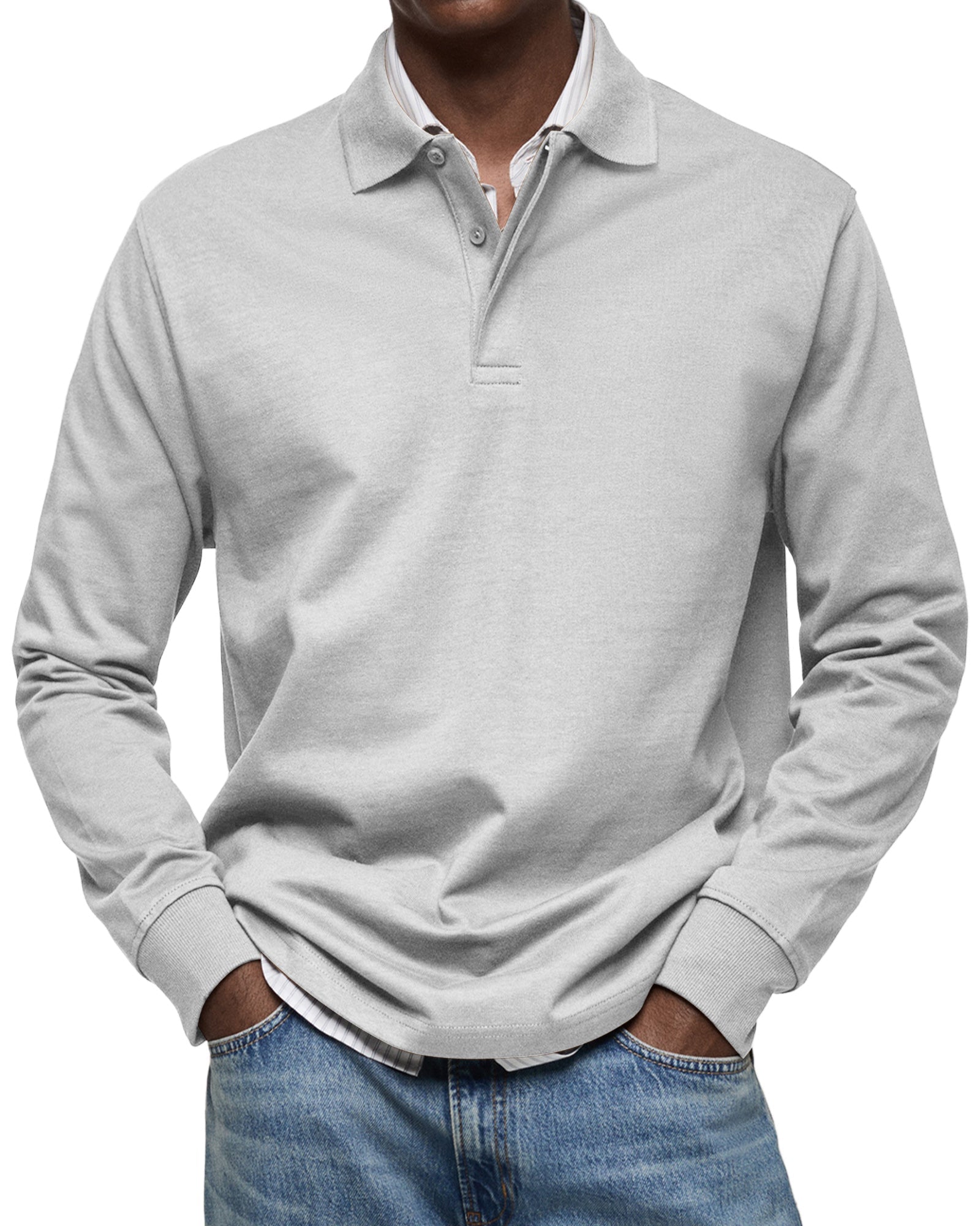 KOELMAN | POLO LUXE CON MANGAS LARGAS
