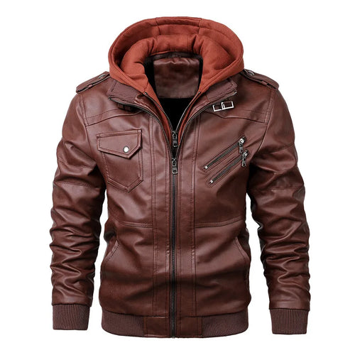 BIKER | ABRIGO DE CUERO