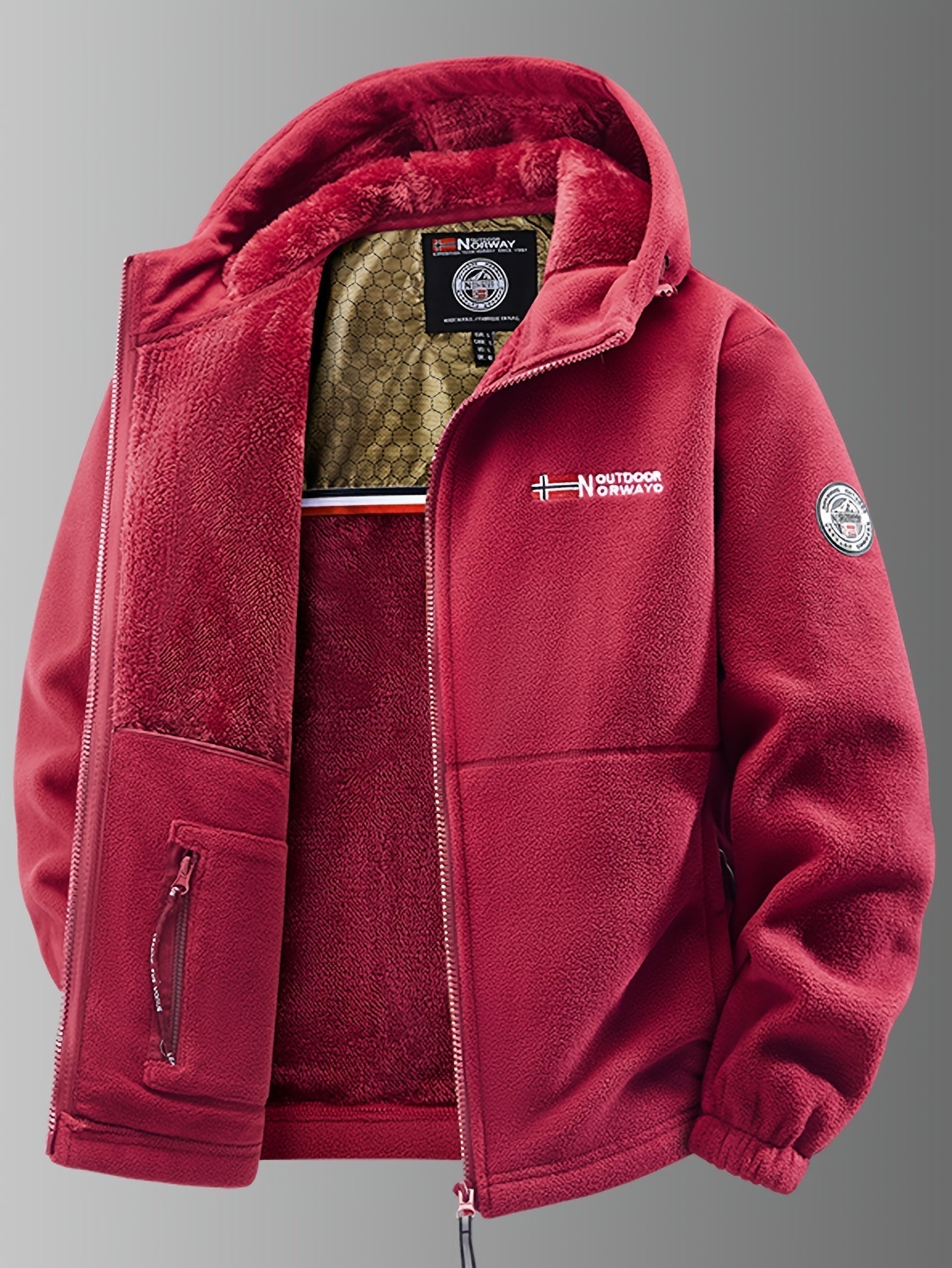Nathaniel | Abrigo de invierno de forro polar térmico