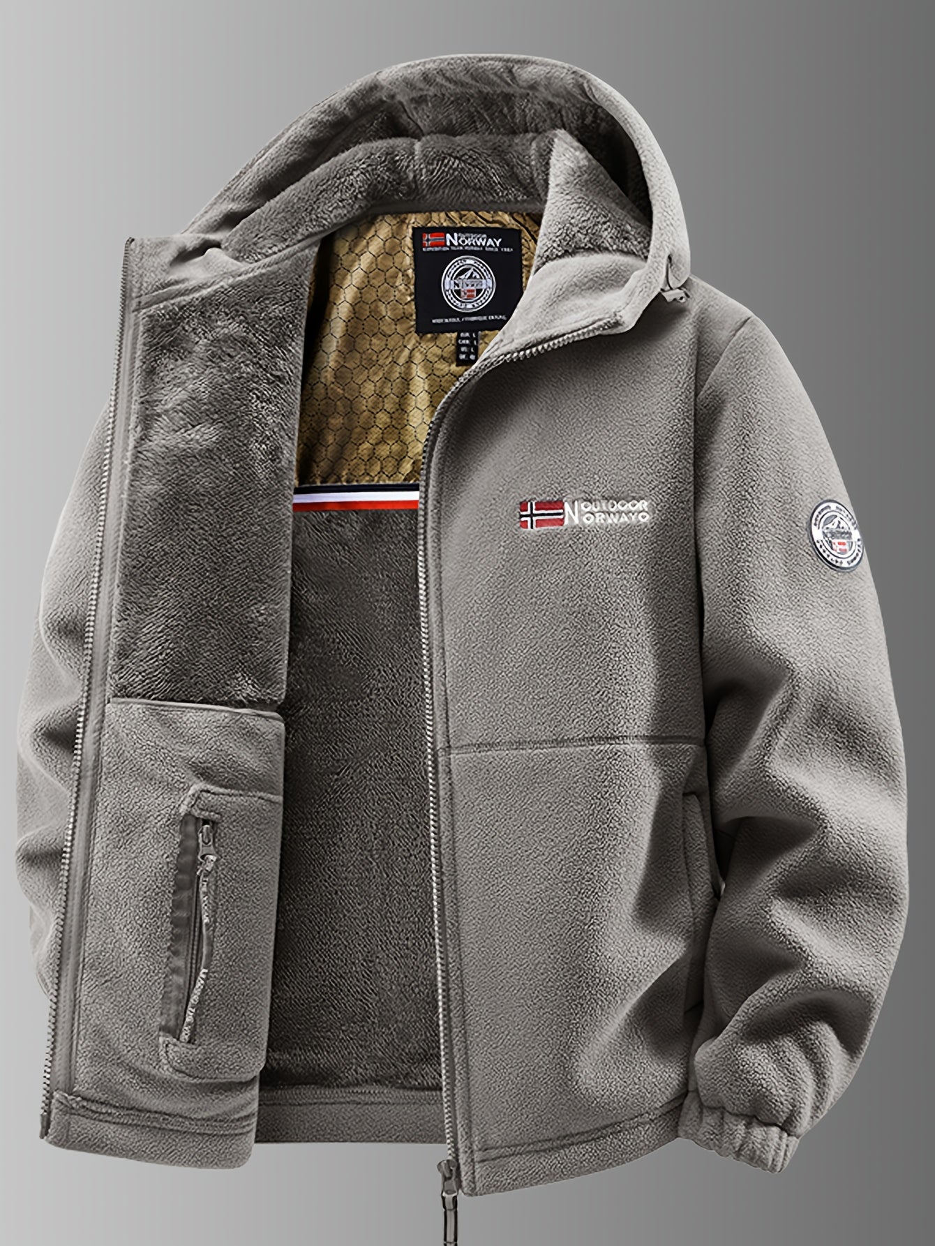 Nathaniel | Abrigo de invierno de forro polar térmico
