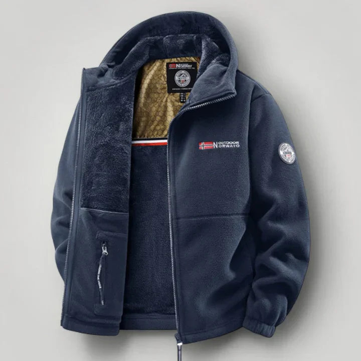 Nathaniel | Abrigo de invierno de forro polar térmico