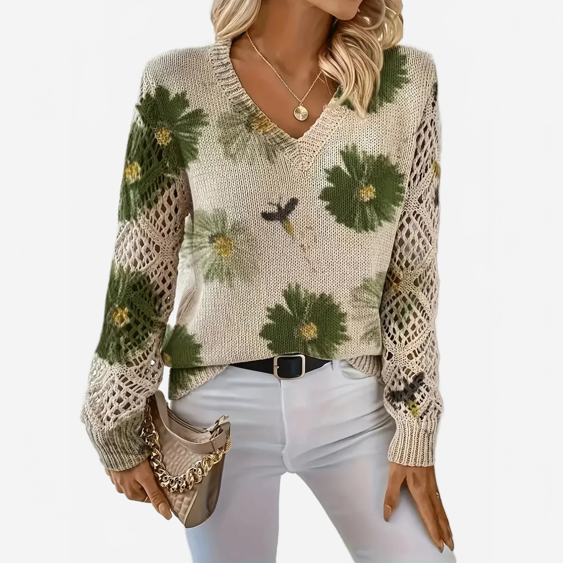 FLORES | JERSEY ESTAMPADO